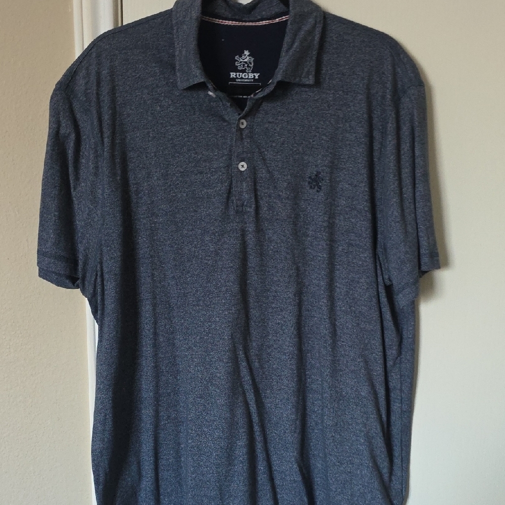 Rugby Men's Gray Polo Shirt